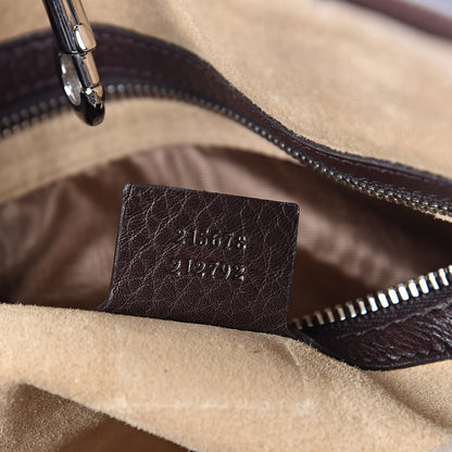 Gucci Calfskin Large Tote Brown 7 of 10