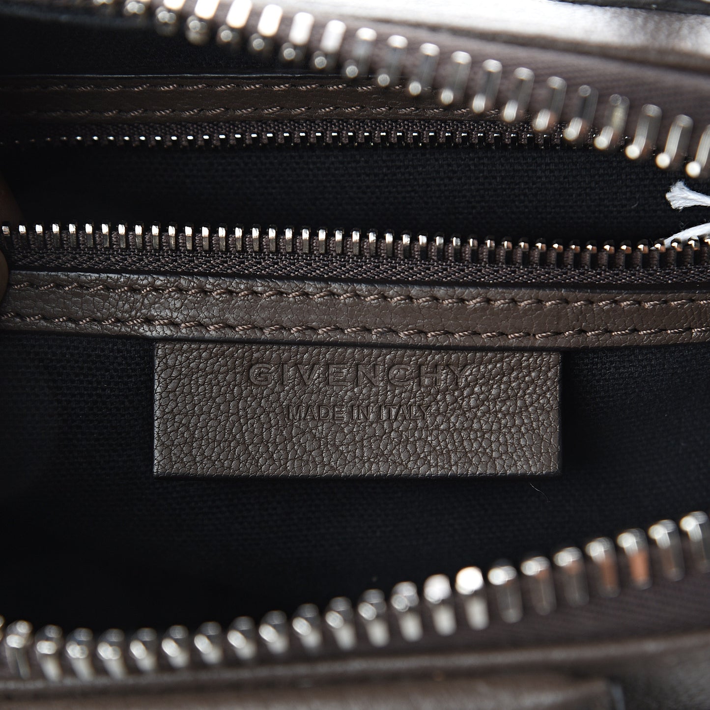 Sugar Goatskin Mini Antigona Heather Grey