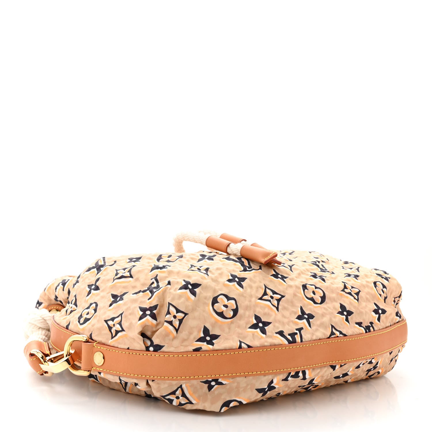 Louis Vuitton Canvas Monogram Cruise Bulles MM Natural 4 of 10