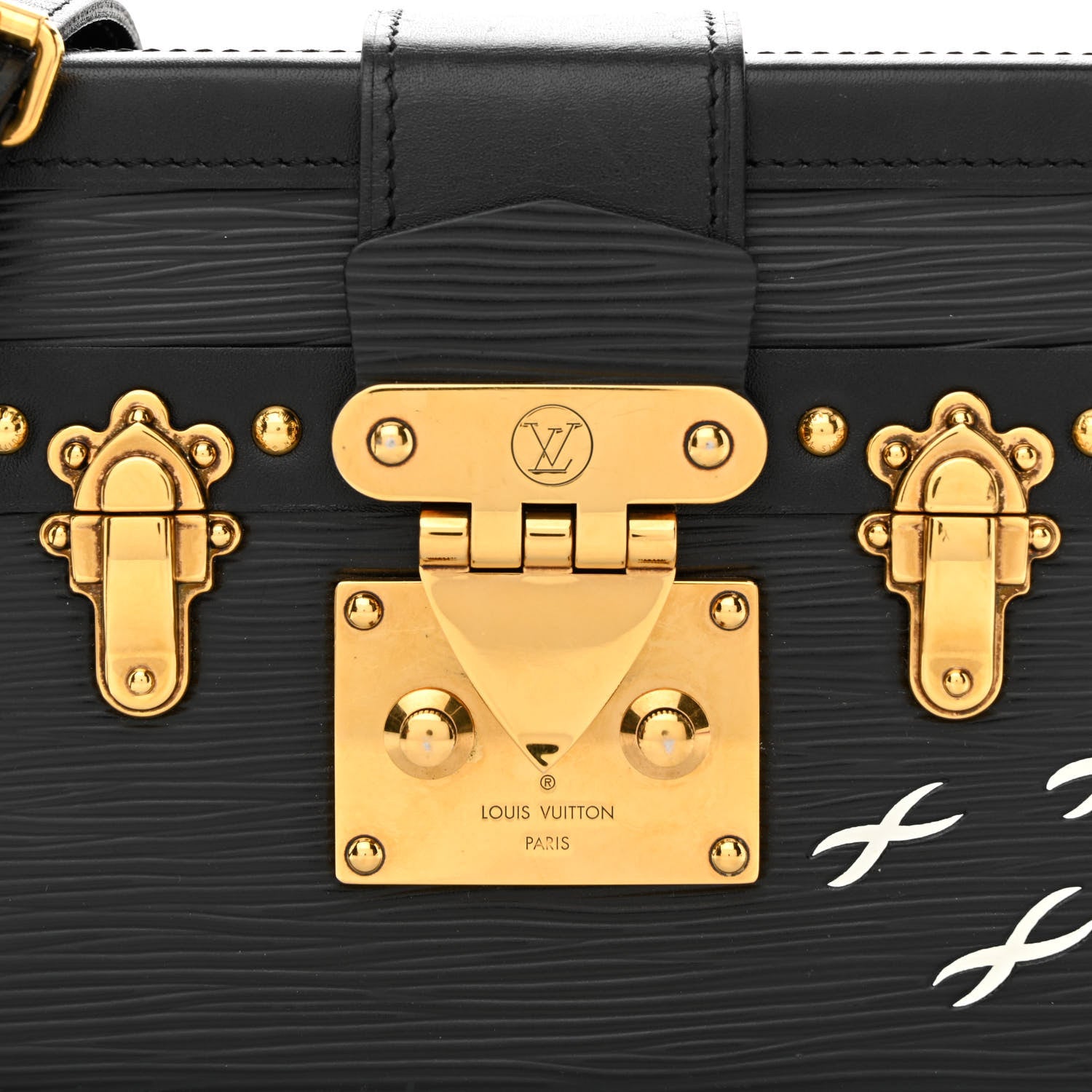 Louis Vuitton Epi Petite Malle Black 8 of 10
