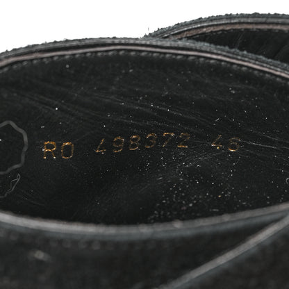 Saint Laurent Jodhpur Suede Mens Wyatt 30 Boots 46 Black 6 of 9