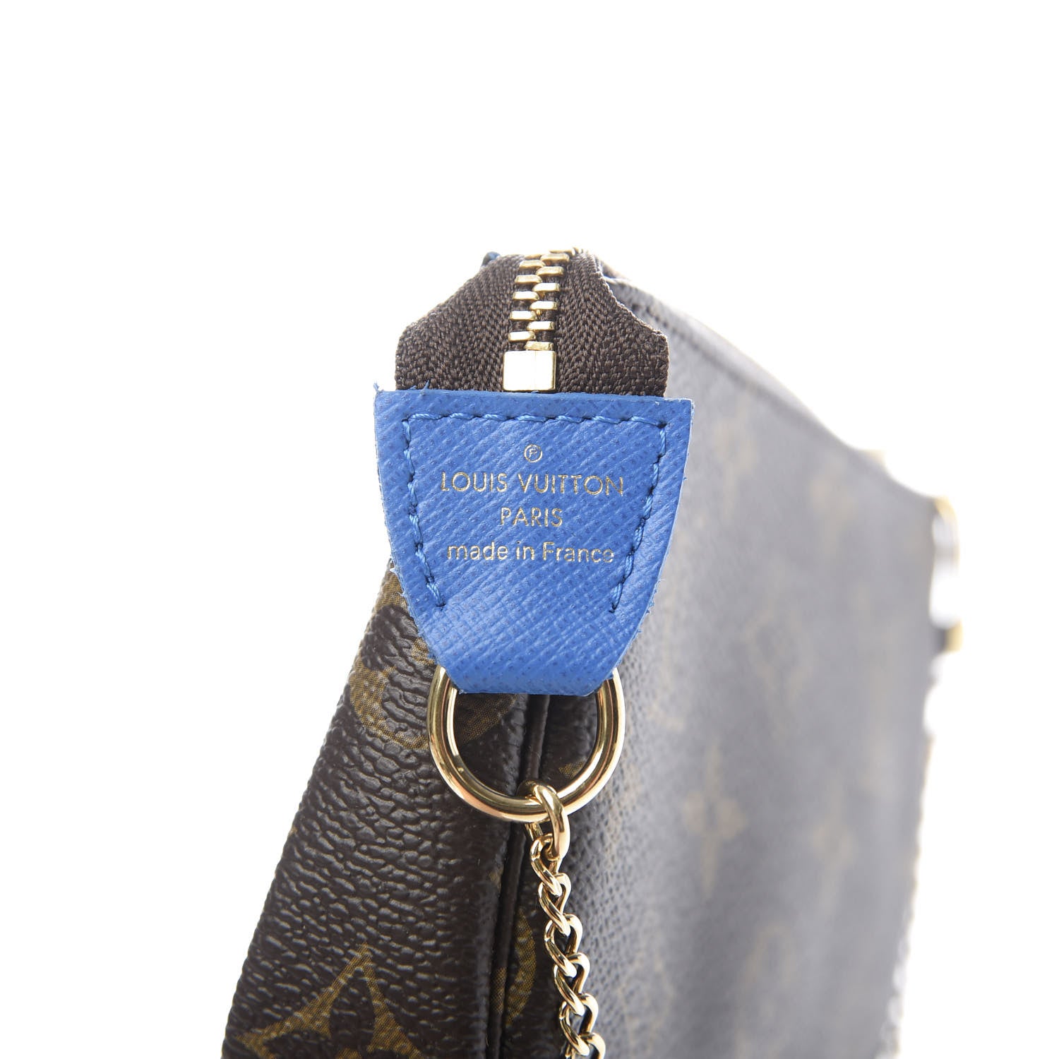 Louis Vuitton Monogram 2019 Christmas Animation Mini Venice Pochette Accessories Blue 6 of 8