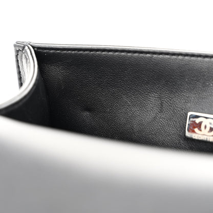 Chanel Lambskin Quilted Small Boy Flap Black 8 of 12