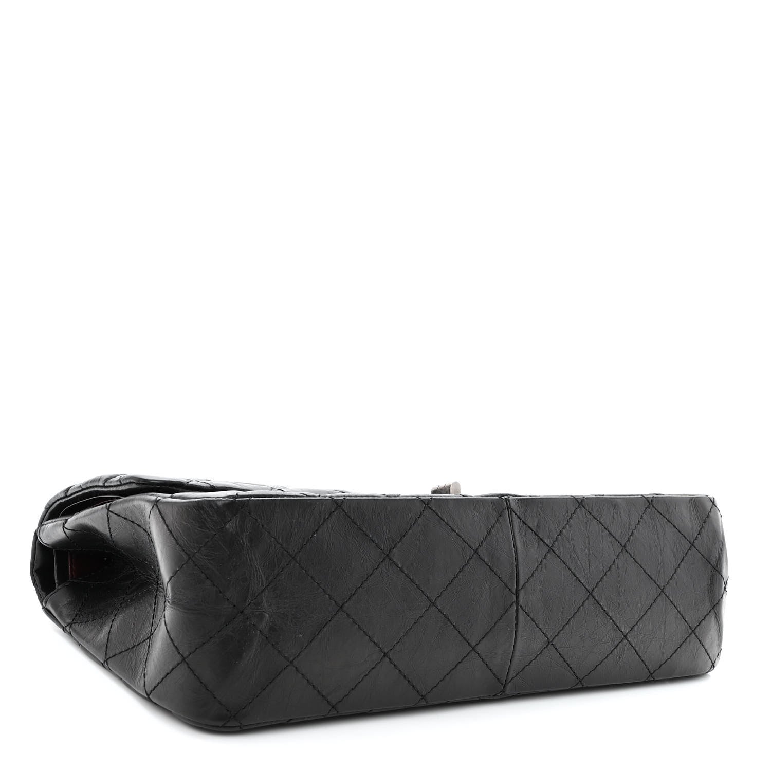 Chanel Aged Calfskin Quilted 2.55 Reissue 227 Flap Black 4 of 11