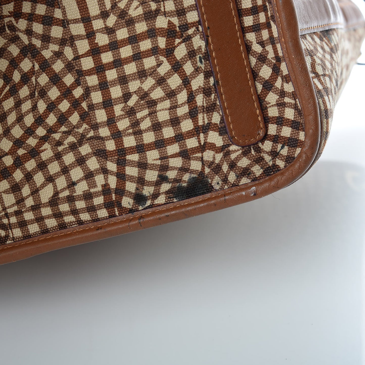 Visetos Medium Liz Reversible Shopper Tote Cognac