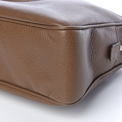 Gucci Pebbled Calfskin Small Soho Bowler Maple Brown 10 of 11