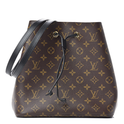 Louis Vuitton Monogram Neonoe MM Black 1 of 8