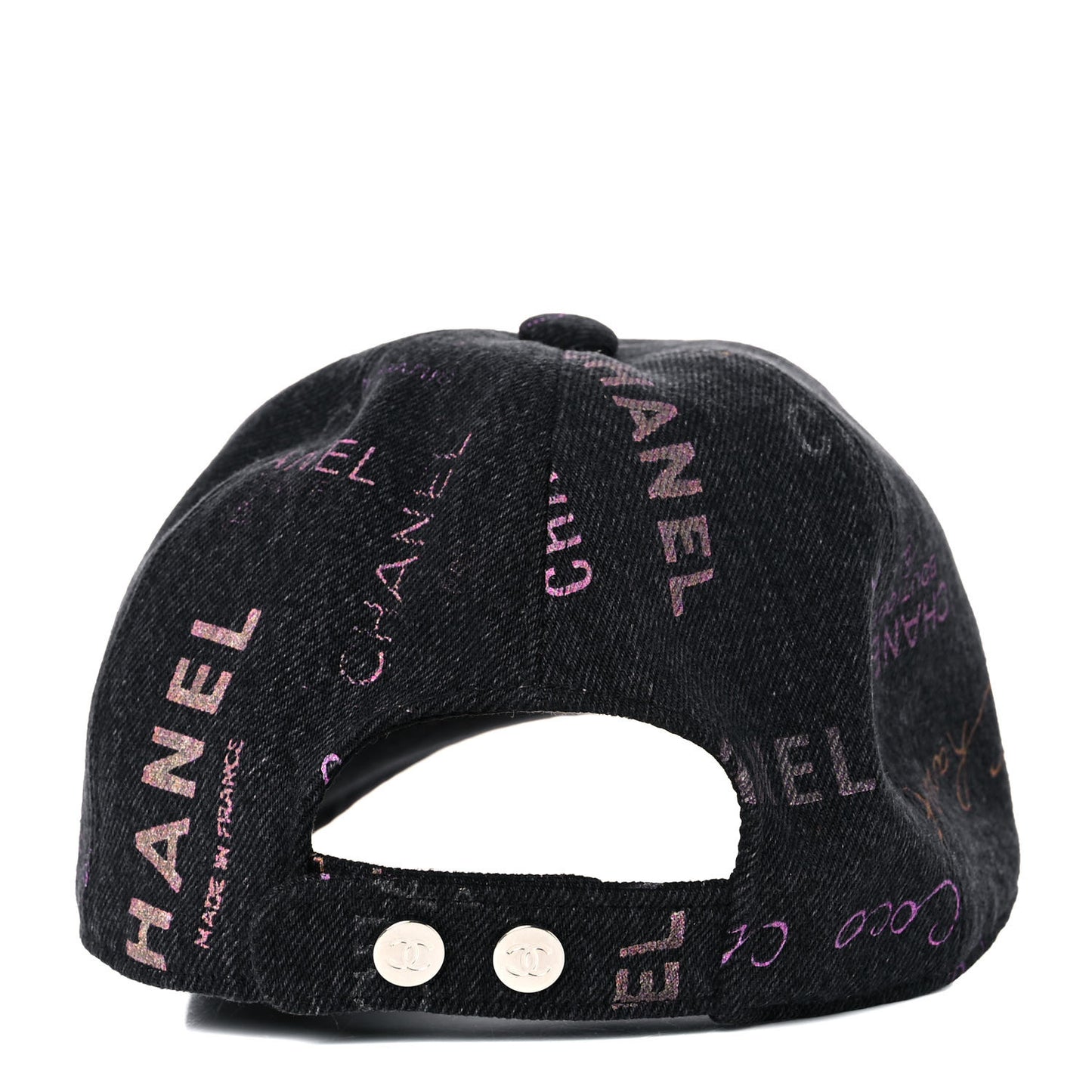 Denim Mood Cap Hat Black