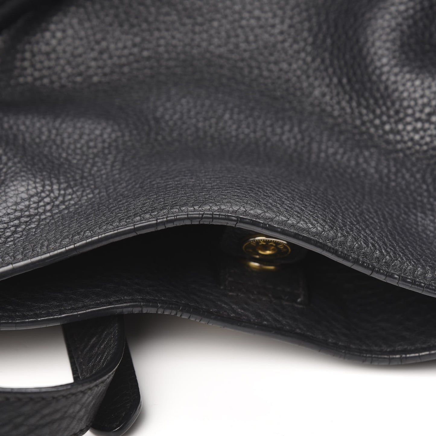 Vitello Daino Side Pocket Tote Black