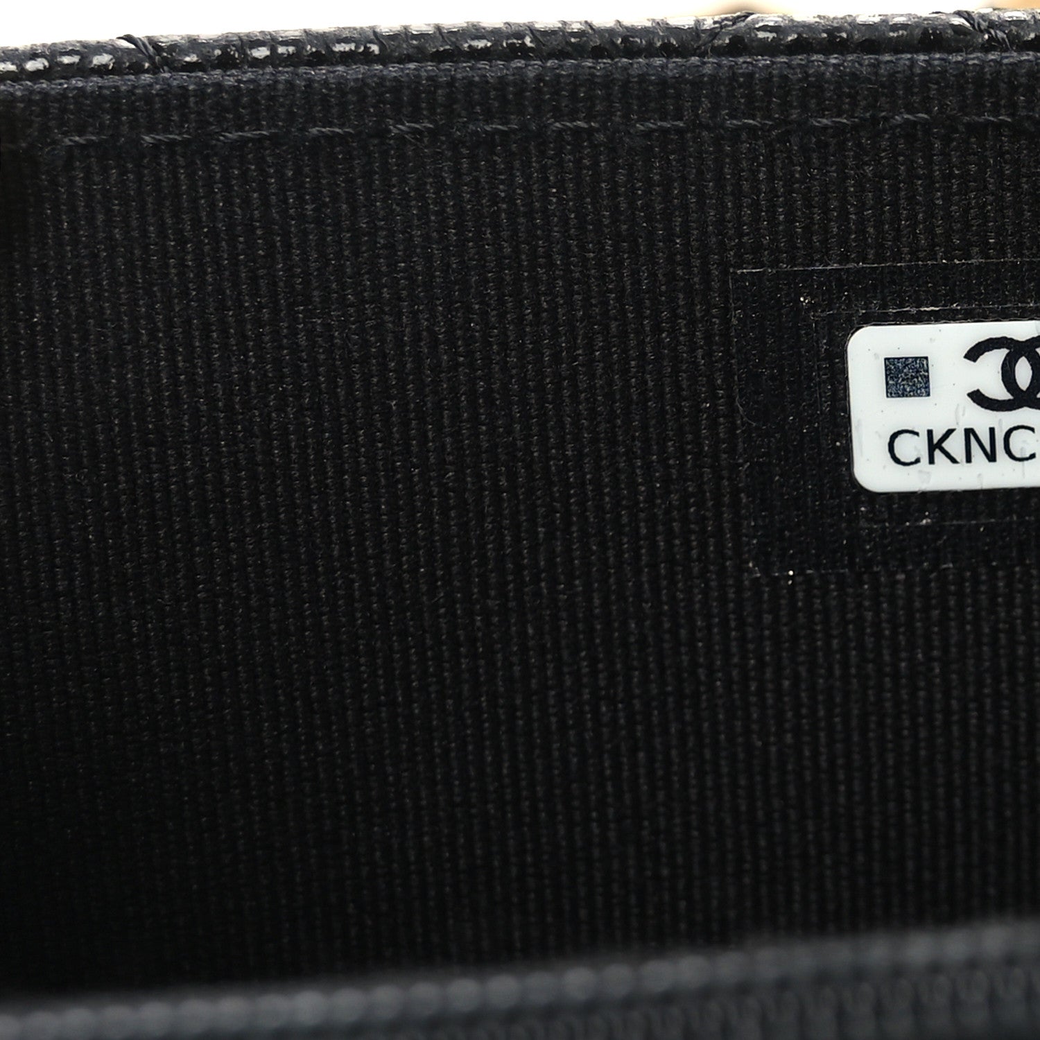 Chanel Caviar Quilted Chain Link Clutch With Chain Black 8 of 12