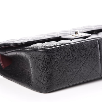 Chanel Caviar Quilted Jumbo Double Flap Black 5 of 10