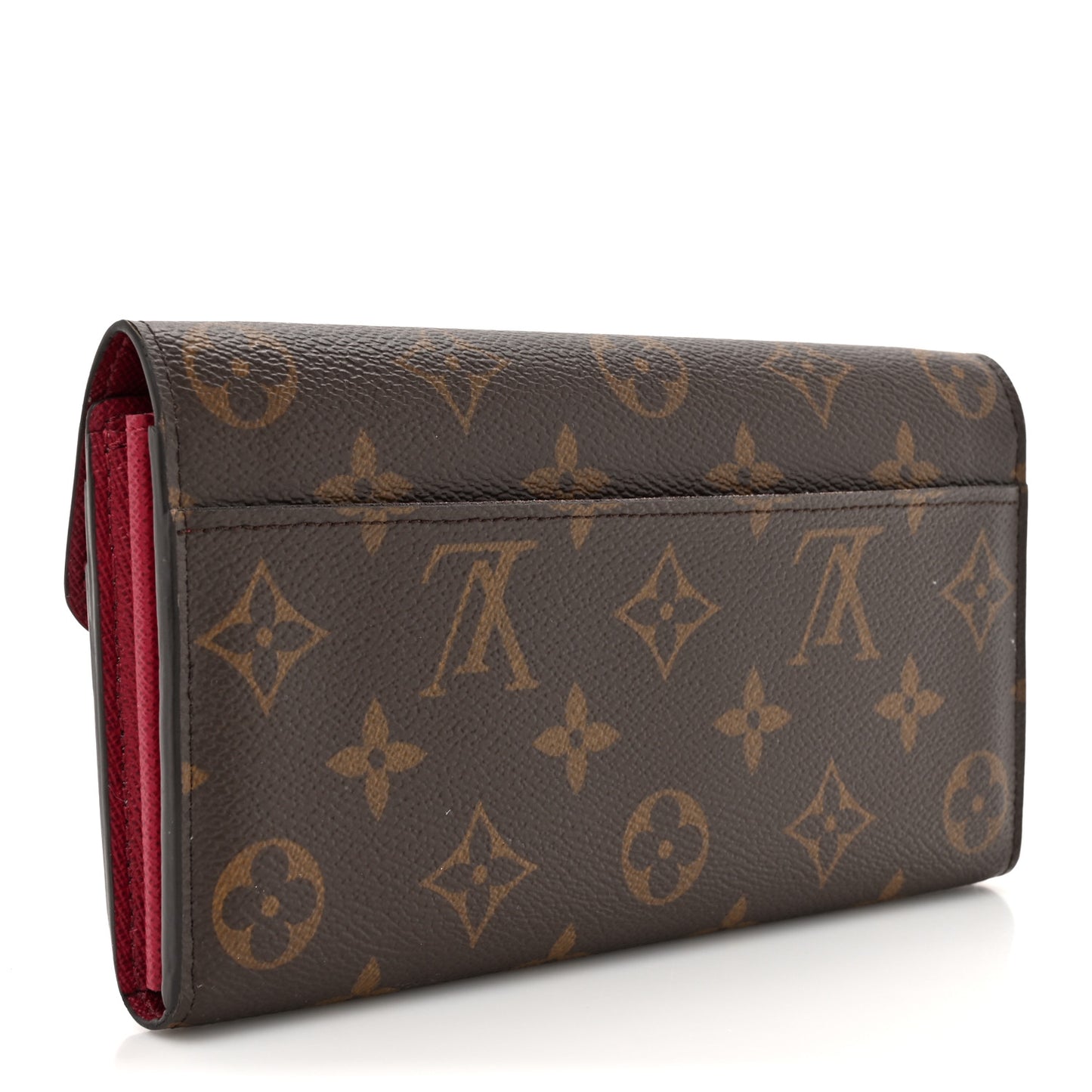 Monogram Sarah Wallet NM Fuchsia