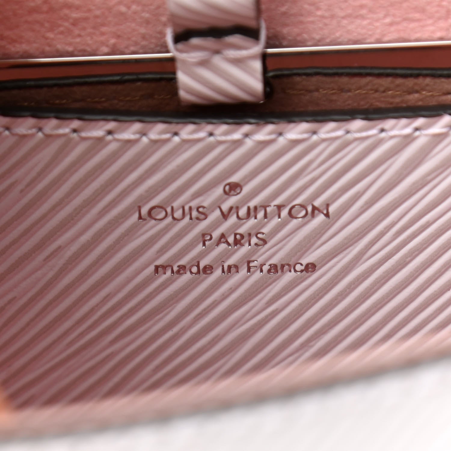 Louis Vuitton Epi Twist Shoulder Bag PM White 6 of 9