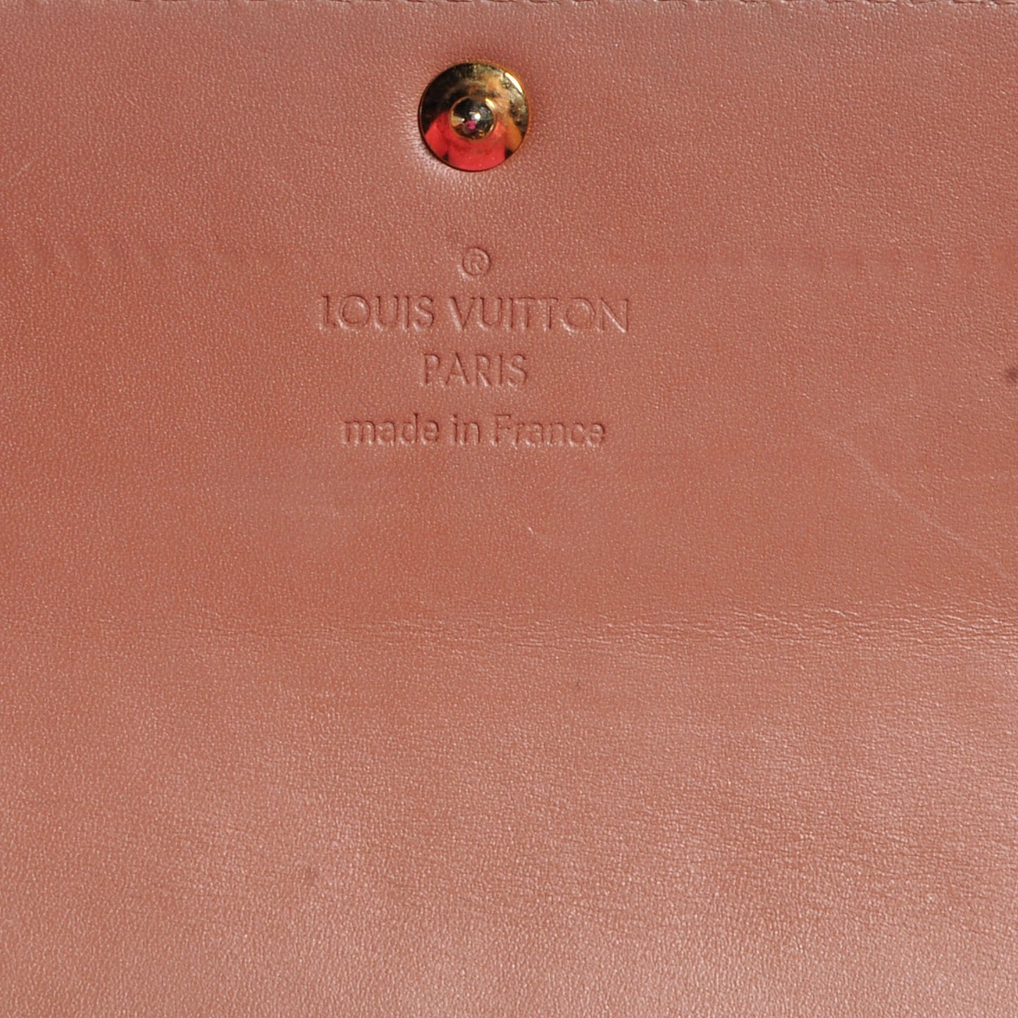 Vernis Sarah Wallet Rose Velours