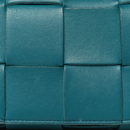 Bottega Veneta Nappa Maxi Intreccio The Belt Cassette Bag Mermaid 7 of 9