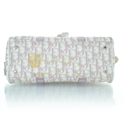 Christian Dior Monogram Girly Boston Bag Pink 5 of 12