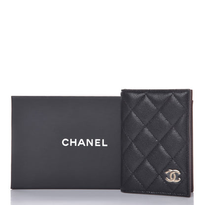 Chanel Caviar Quilted Card Holder Wallet Black 8 of 8