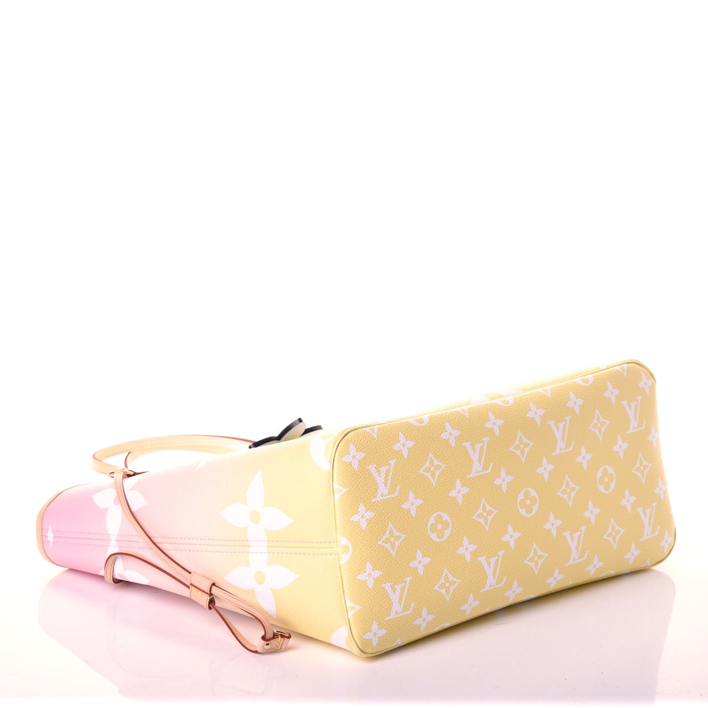 Monogram Giant By The Pool Neverfull MM Light Pink