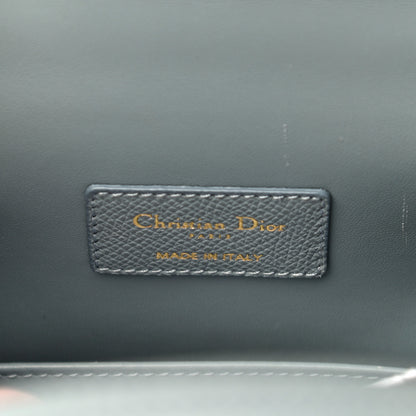 Christian Dior Grained Calfskin Medium St. Honore Tote Cloud Blue 7 of 10