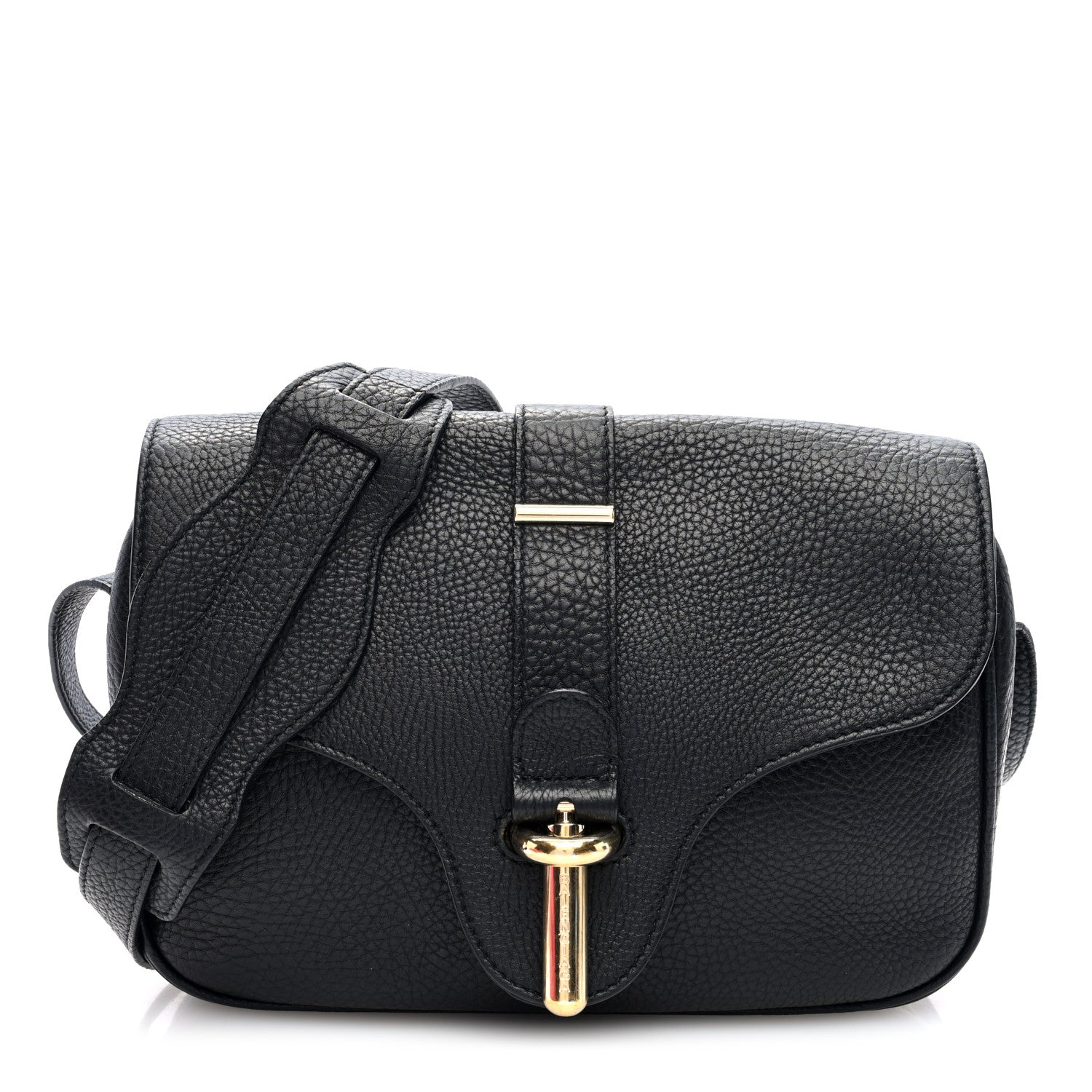 Balenciaga Grained Calfskin S Tube Black 1 of 10