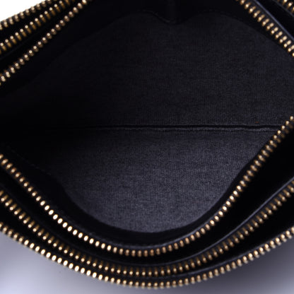 Celine Lambskin Small Trio Crossbody Bag Black 7 of 13