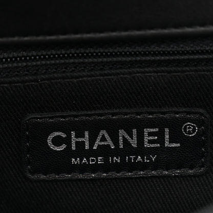Chanel Calfskin Coco Eyelets Small Flap Bag Black 6 of 11