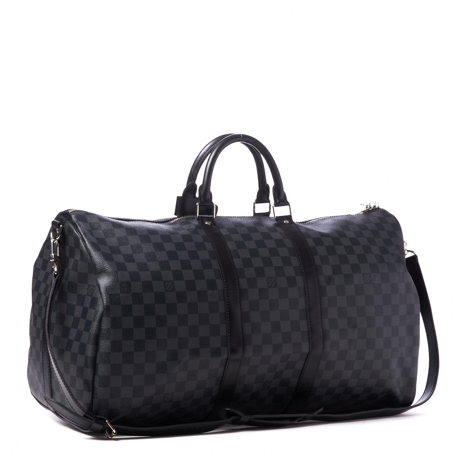 Louis Vuitton Damier Graphite Keepall Bandouliere 55 2 of 13