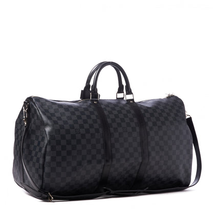 Louis Vuitton Damier Graphite Keepall Bandouliere 55 2 of 13