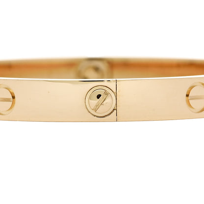 Cartier 18K Yellow Gold LOVE Bracelet 17 5 of 10