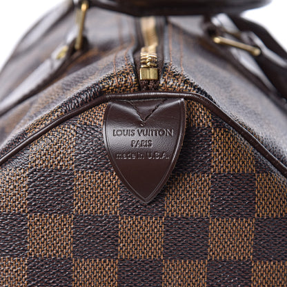 Louis Vuitton Damier Ebene Speedy 30 6 of 20