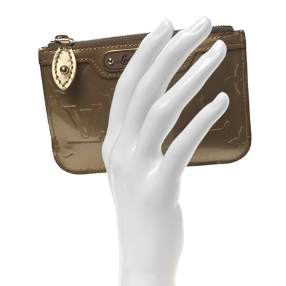 Louis Vuitton Vernis Key Pouch Beige Poudre 2 of 7
