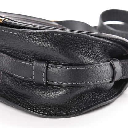 Chloe Calfskin Mini Marcie Round Crossbody Bag Black 14 of 18