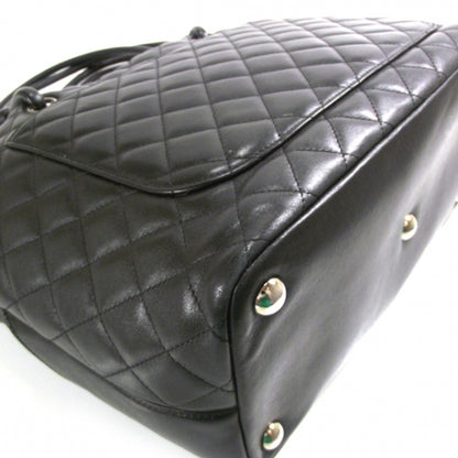 Chanel Calfskin Quilted Large Cambon Tote Black White 5 of 12