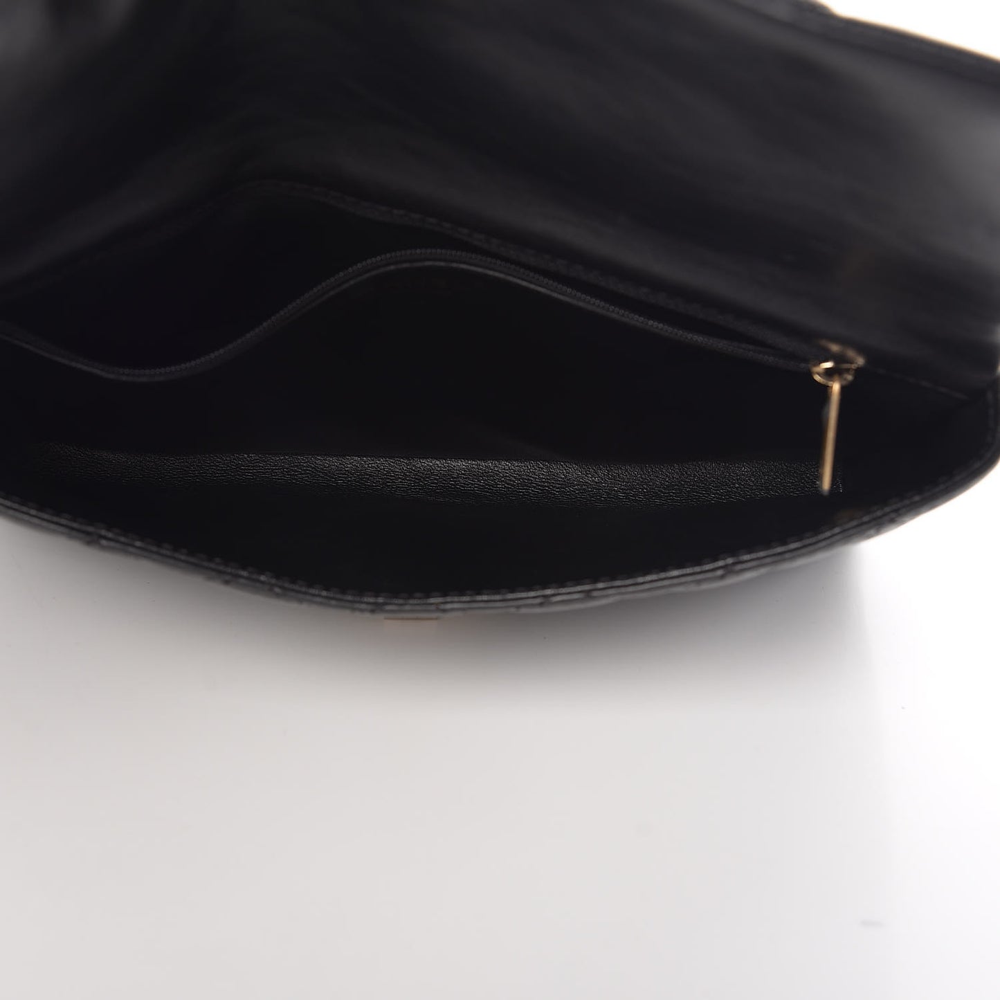Aged Calfskin Quilted Reissue 2.55 Clutch Black