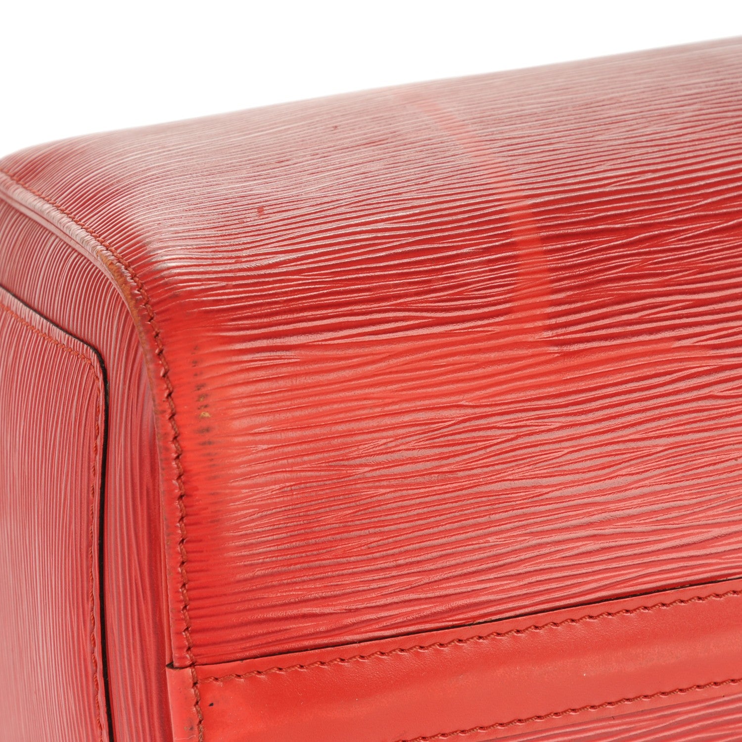 Louis Vuitton Epi Speedy 25 Castillan Red 10 of 11