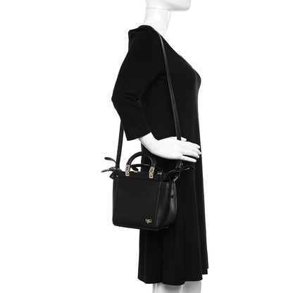 Givenchy Calfskin Mini HDG Top Handle Crossbody Bag Black 2 of 10