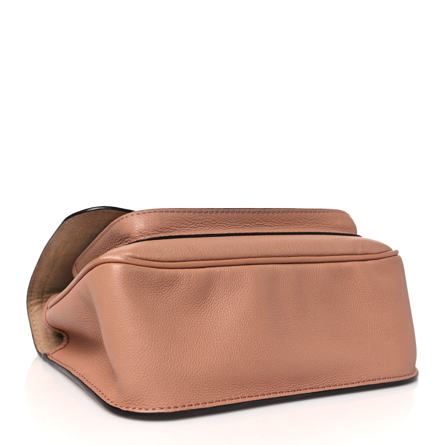 Grained Calfskin Lockme Chain Bag PM Rose Silk