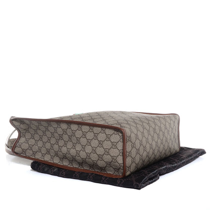 Gucci GG Plus Monogram Small Signature Web Loop Vertical Tote Light Brown 4 of 7