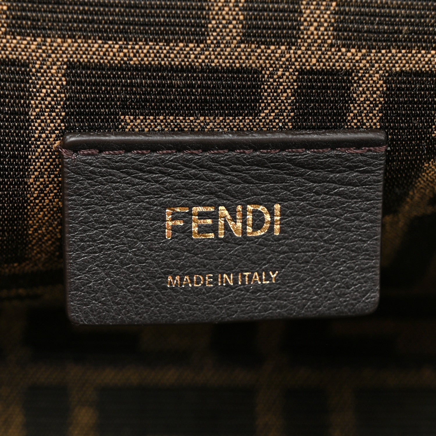 Fendi Shiny Nappa Small Fendi First Azzurro Baby 6 of 12
