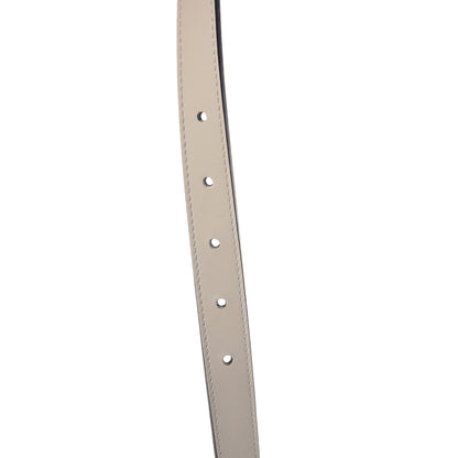 Gucci Calfskin Double G 20mm Belt 80 32 Mystic White 7 of 7