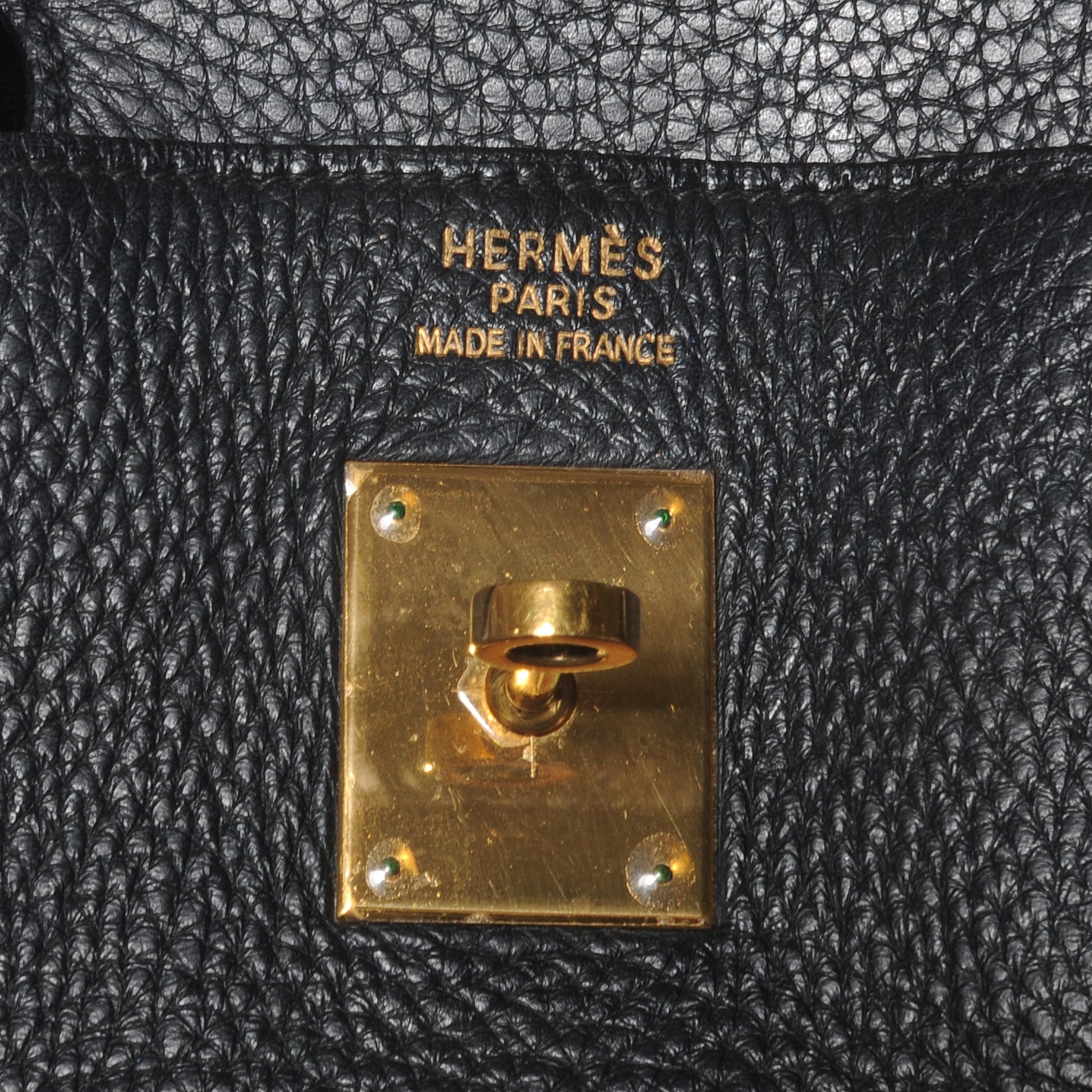 Hermes Togo Birkin 40 Black 8 of 10