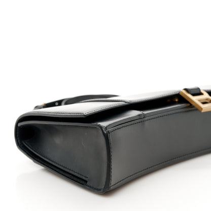 Balenciaga Shiny Box Calfskin Hourglass Stretch Top Handle Bag Black 11 of 12