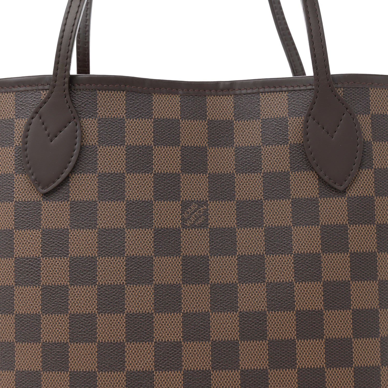 Louis Vuitton Damier Ebene Neverfull MM 7 of 9