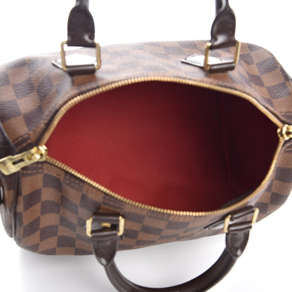 Louis Vuitton Damier Ebene Speedy Bandouliere 25 6 of 8