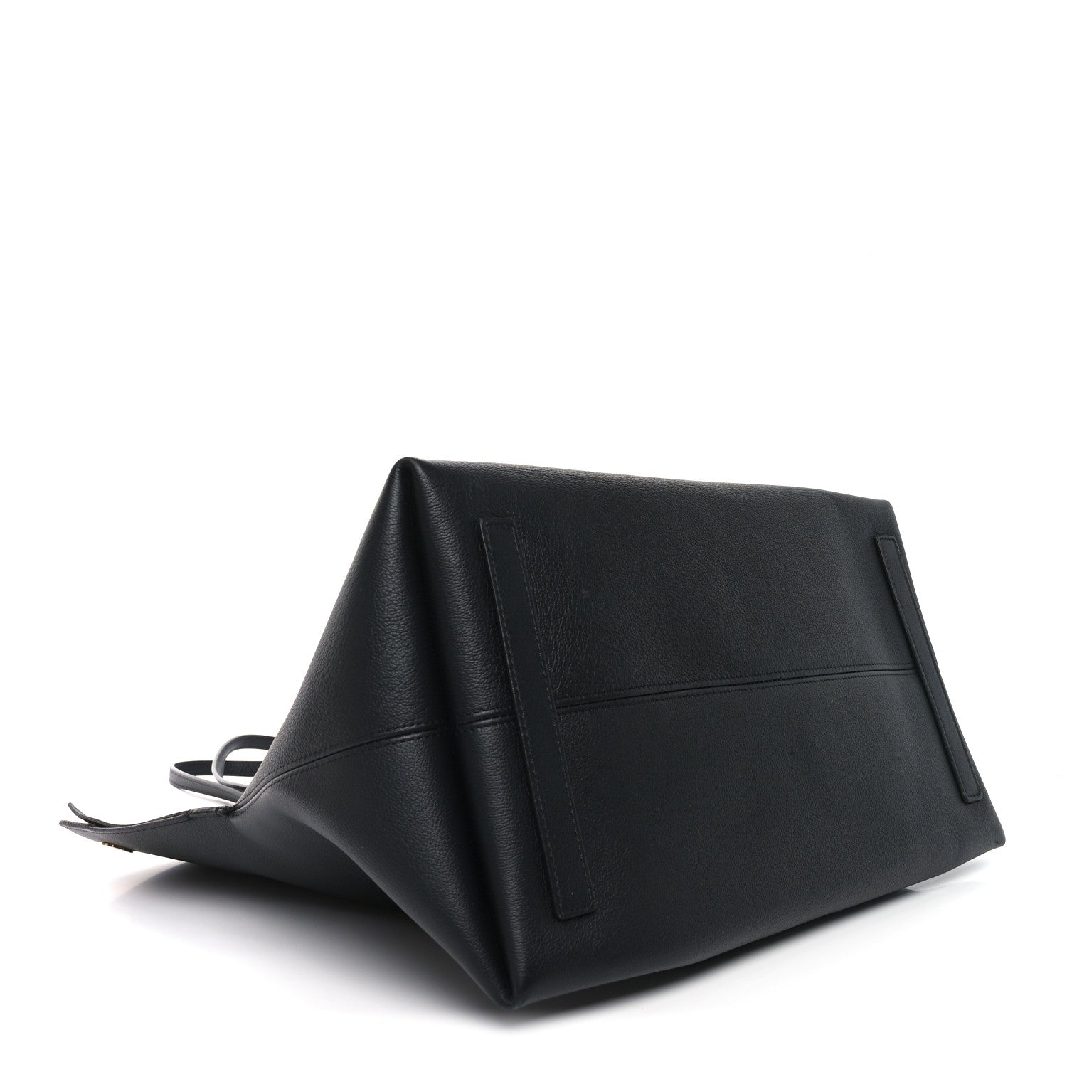 Burberry Calfskin Large Society Tote Black Black 4 of 9
