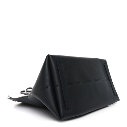 Burberry Calfskin Large Society Tote Black Black 4 of 9