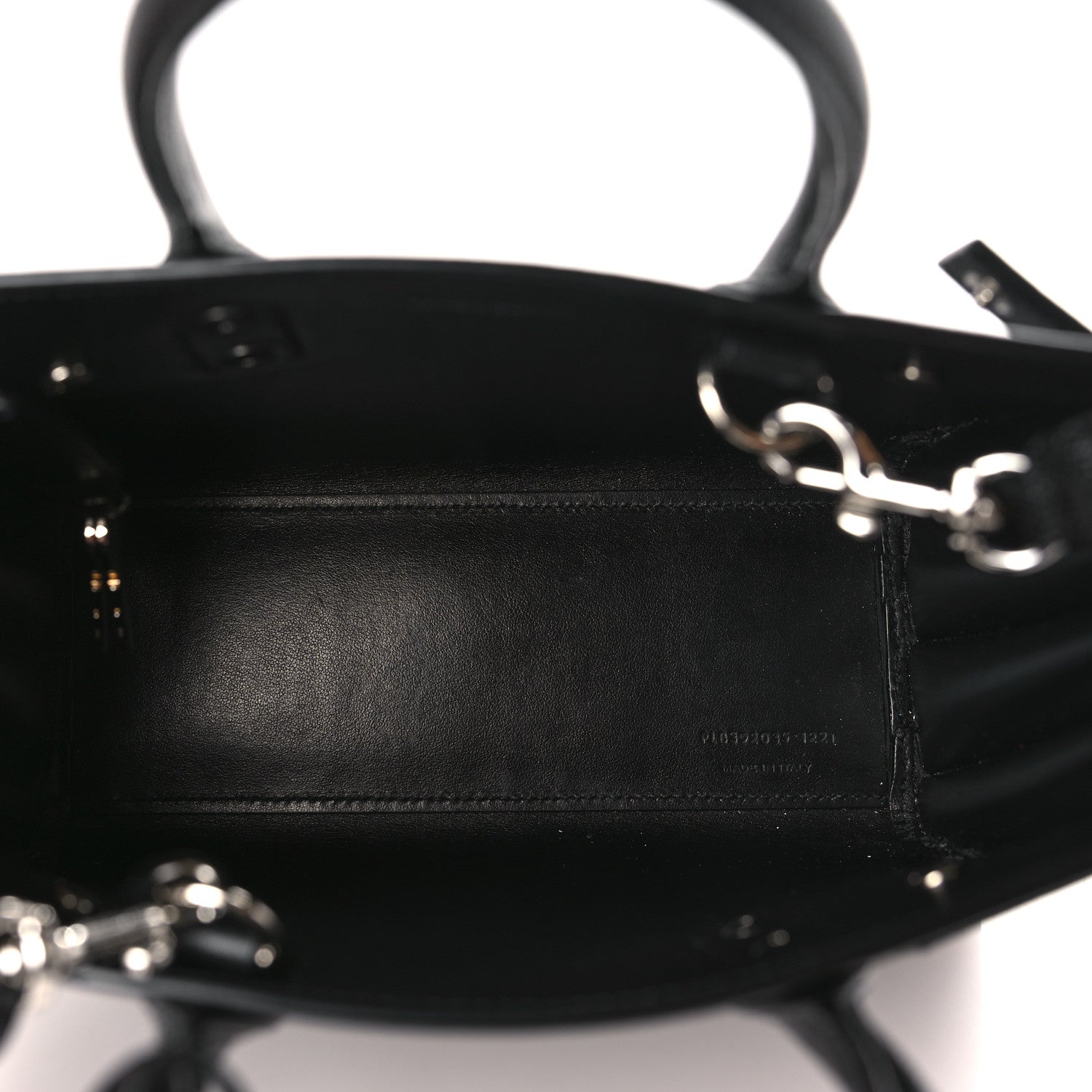 Saint Laurent Grained Calfskin Nano Sac De Jour Black 5 of 8
