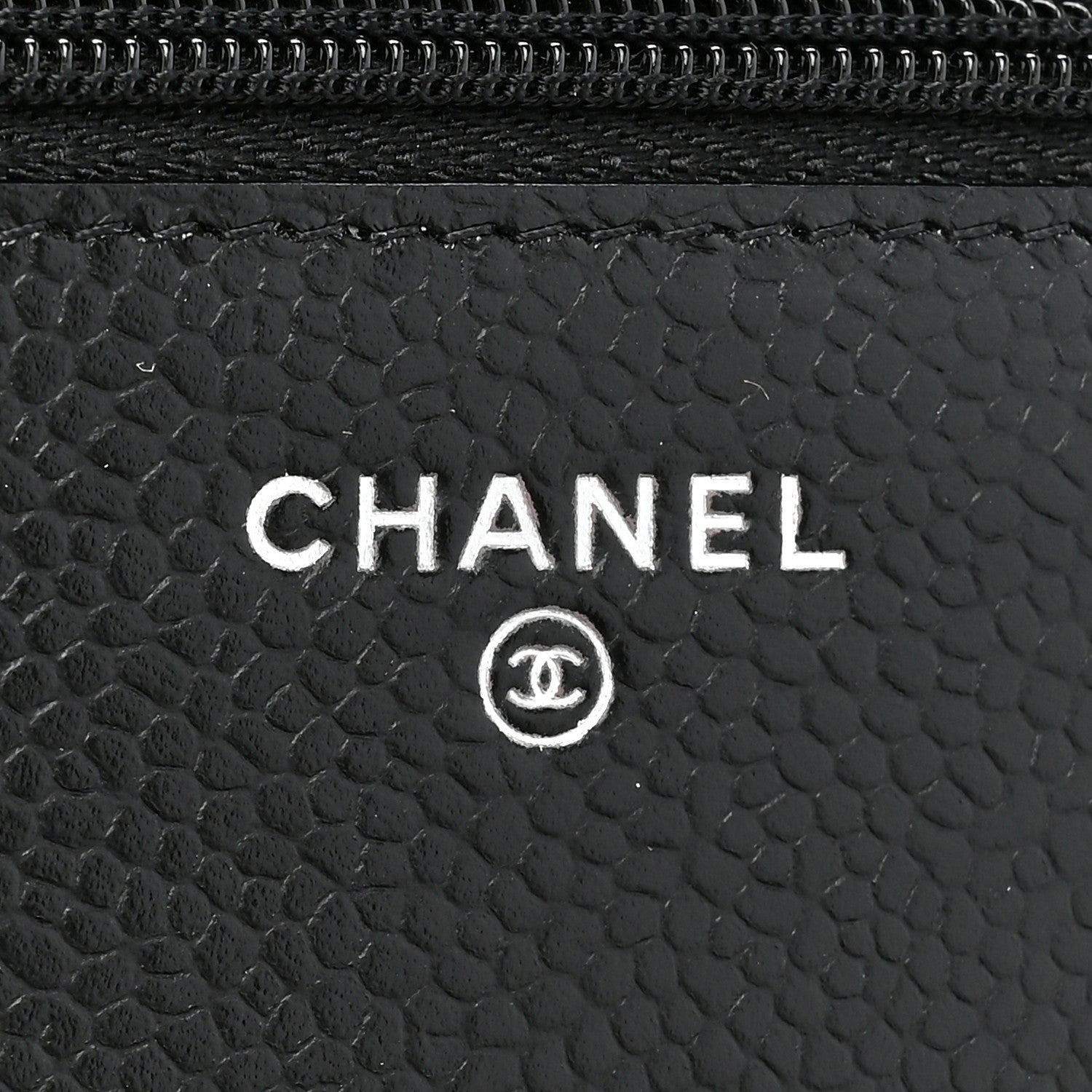 Chanel Caviar Quilted Wallet on Chain WOC Black 7 of 12