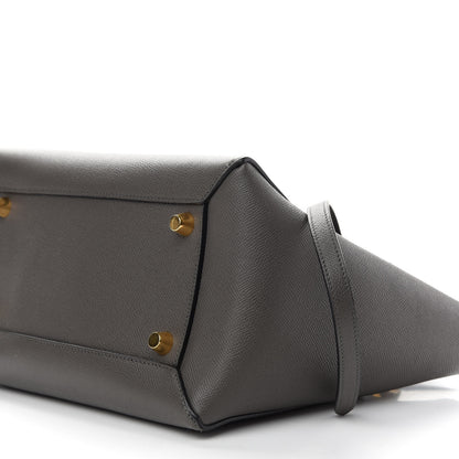 Celine Grained Calfskin Mini Belt Bag Grey 9 of 9