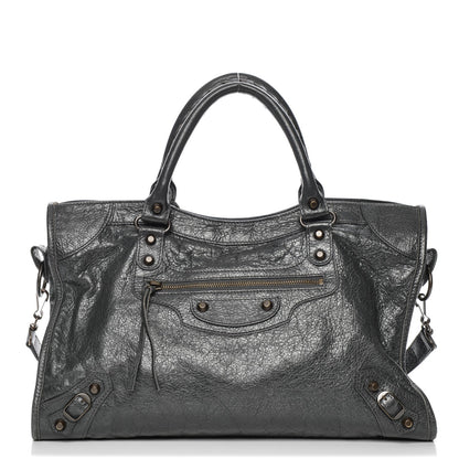 Balenciaga Agneau Classic Hardware City Gris Fossile 1 of 7